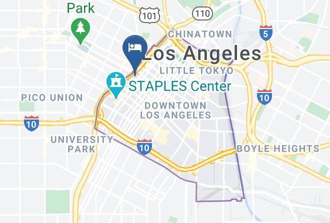 Los Angeles - Intercontinental Los Angeles Downtown Maps