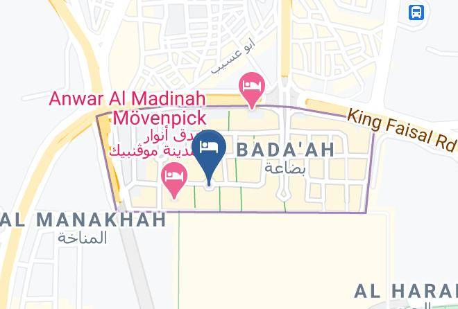 Medina - Intercontinental Madinah Dar Al Iman Maps