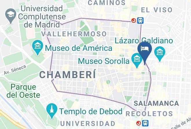 Madrid - Intercontinental Madrid Maps