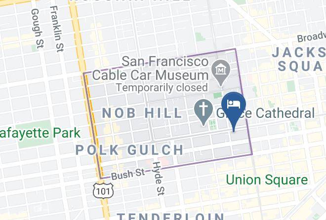 San Francisco - Intercontinental Mark Hopkins San Francisco Maps