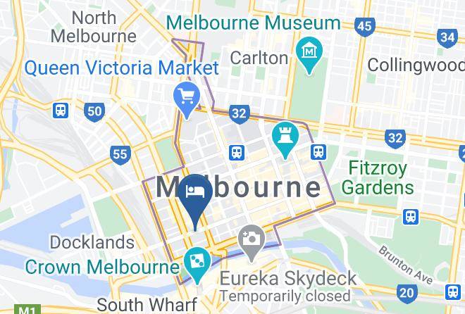 Melbourne - Intercontinental Melbourne Maps