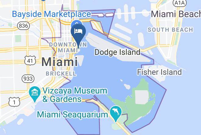 Miami Dade - Intercontinental Miami Maps