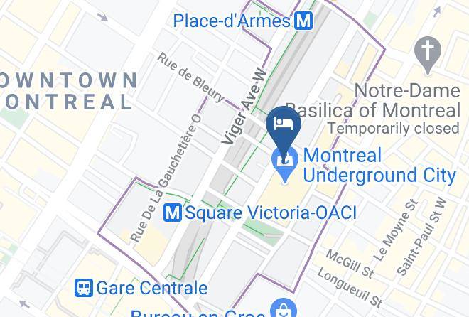 Montreal - Intercontinental Montreal Maps