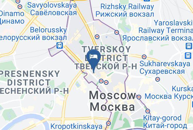 Moscow - Intercontinental Moscow Tverskaya Maps