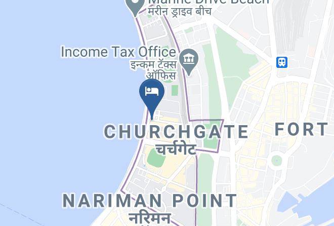 Mumbai - Intercontinentalmarine Drive-mumbai Maps