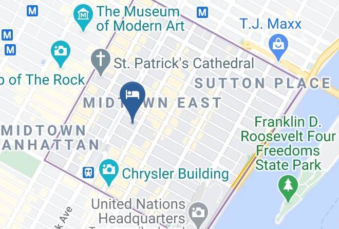 New York - Intercontinental New York Barclay Maps