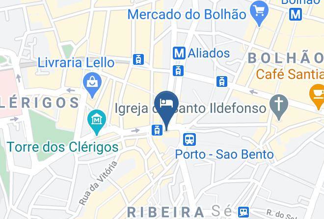 Vitoria - Intercontinental Porto Palacio Das Cardosas Maps