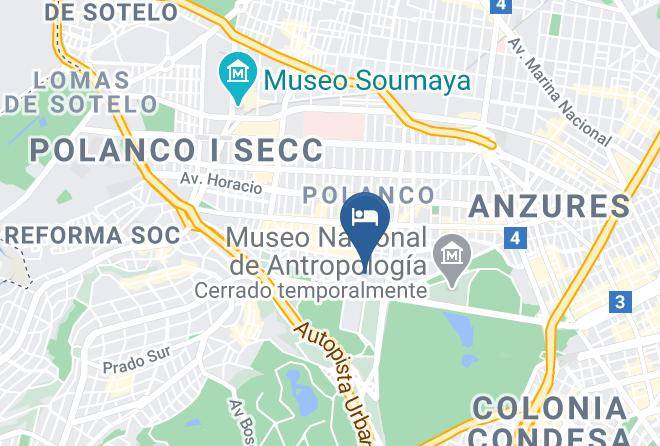 Miguel Hidalgo - Intercontinental Presidente Mexico City Maps