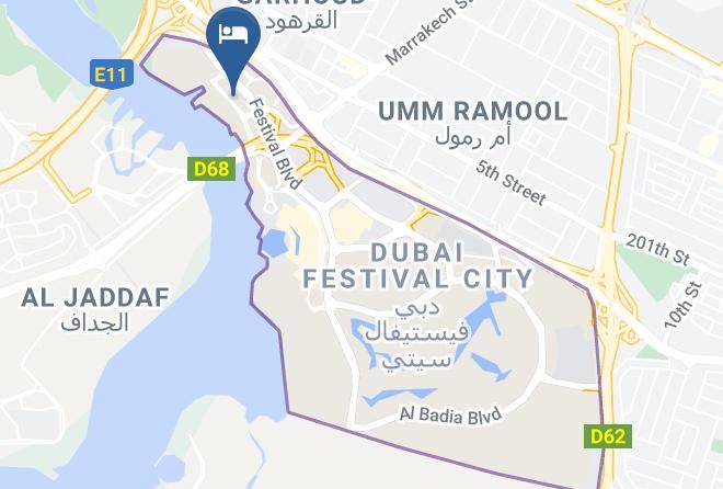 Dubai - Intercontinental Residence Suites Dubai Fc Maps
