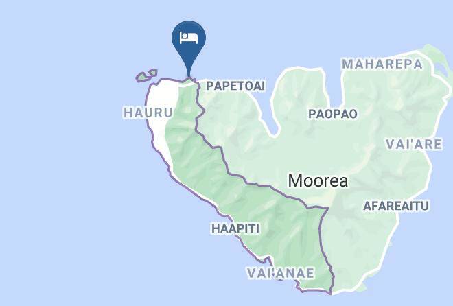 Mo Ore A Maiao - Intercontinental Resort And Spa Moorea Maps