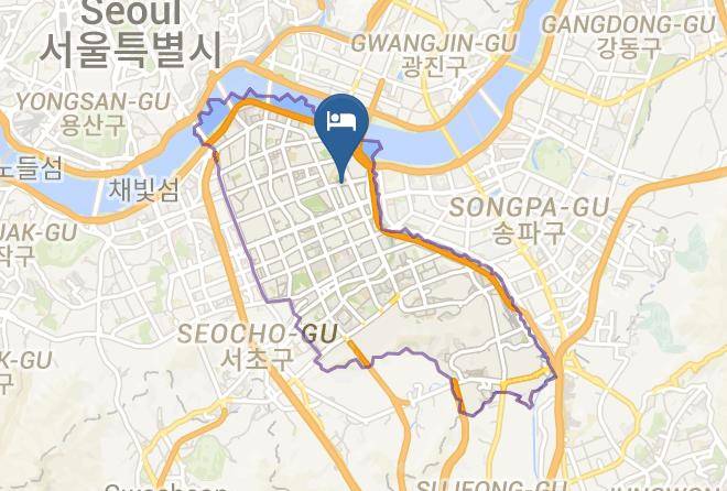 Gangnamgu - Intercontinental Seoul Coex Maps