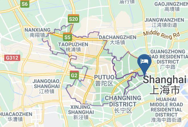 Putuo District - Intercontinental Shanghai Puxi Maps