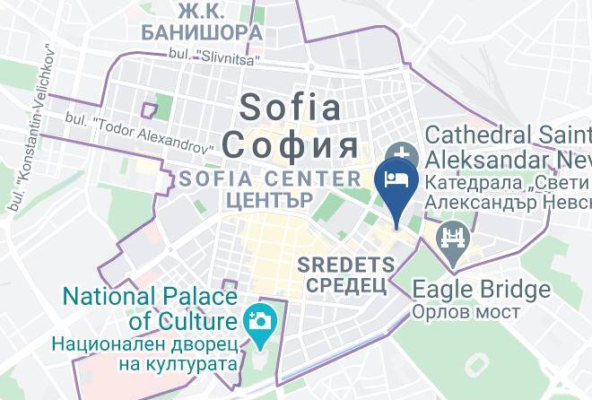 Sofia - Intercontinental Sofia Maps