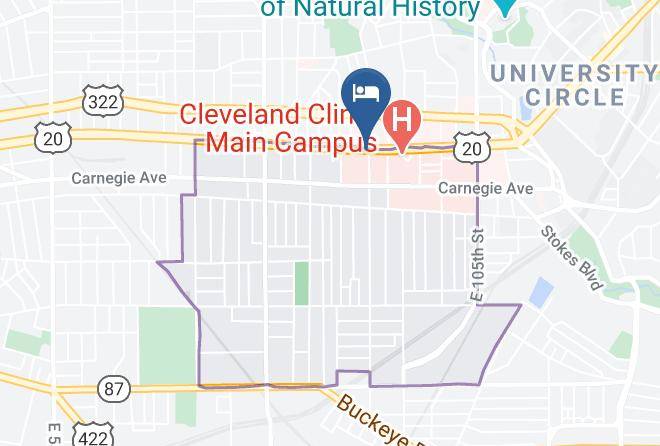 Cuyahoga - Intercontinental Suites Hotel Cleveland Maps