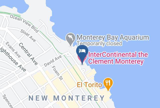 Monterey - Intercontinental The Clement Monterey Maps