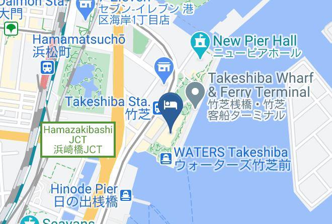 Minato Ward - Intercontinental Tokyo Bay Maps