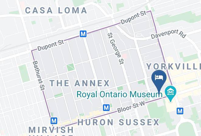 Toronto - The Yorkville Royal Sonesta Hotel Toronto Maps