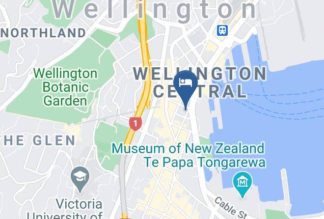 Wellington - Intercontinental Wellington Maps
