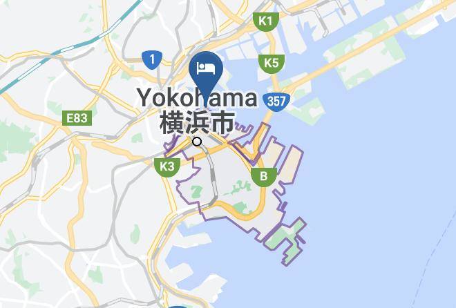 Intercontinental Yokohama Pier 8 Map