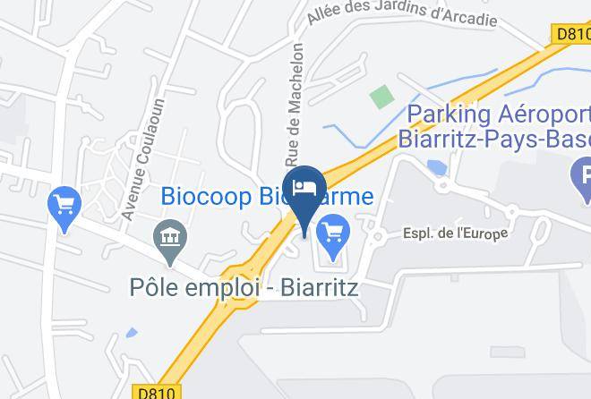 Pyrenees Atlantiques - Inter Hotel Amarys Maps