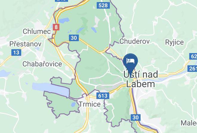 Usti Nad Labem - Interhotel Bohemia Maps