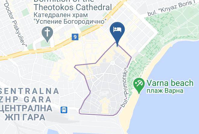 Varna - Hotel & Casino Cherno More Maps