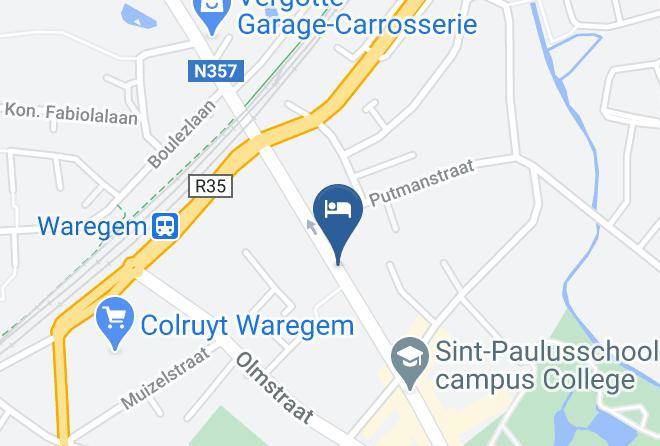 West Flanders - Interlodium Gastenverblijf Maps
