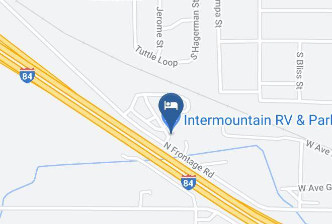 Gooding - Intermountain Rv & Park Maps