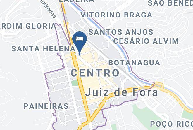 Juiz De Fora - Internacional Hotel Maps