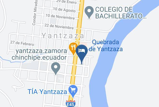 Internacional Hotel Sebastians Map