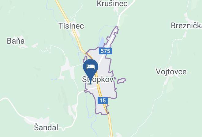 Stropkov - Internat Teslak Maps