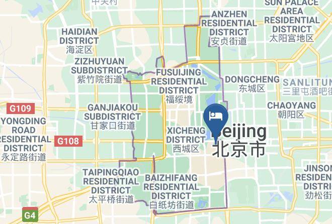 Xicheng District - International Bamboo And Rattan Tower Maps