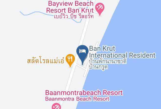 Amphoe Bang Saphan - International Bankrut Resort Maps