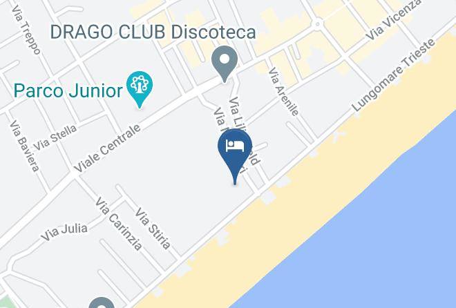 Udine - International Beach Hotel Maps