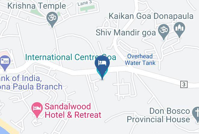 Panaji - International Centre Goa Maps