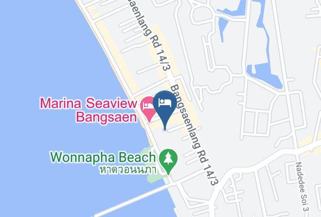 Mueang Chonburi District - International Hotel Bangsaen Maps