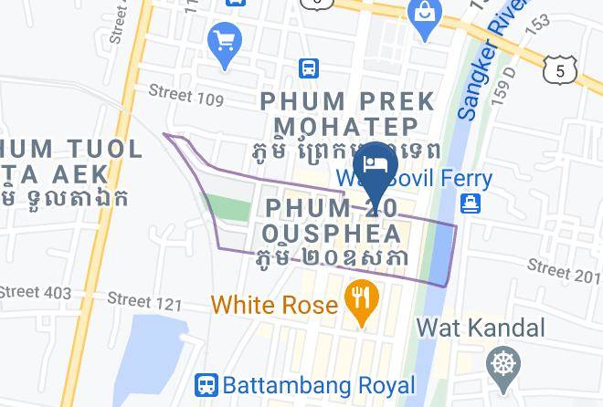 Battambang City - International Hotel Maps