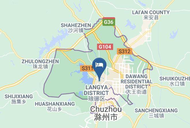 International Hotel Chuzhou Map