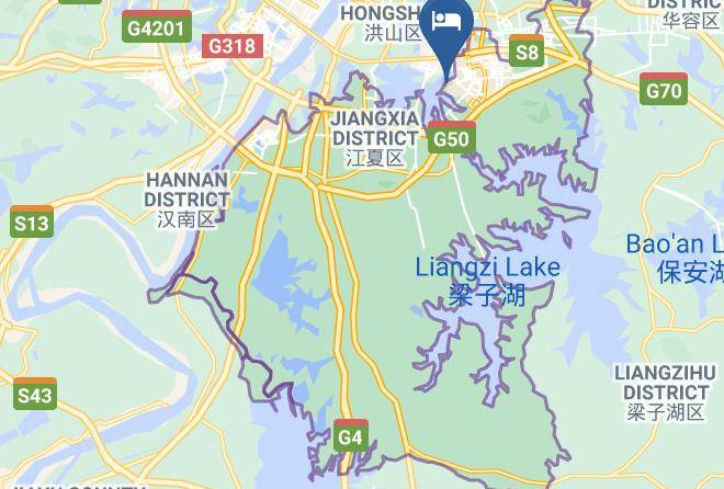 Wuhan - International Hotel Gaotie Maps