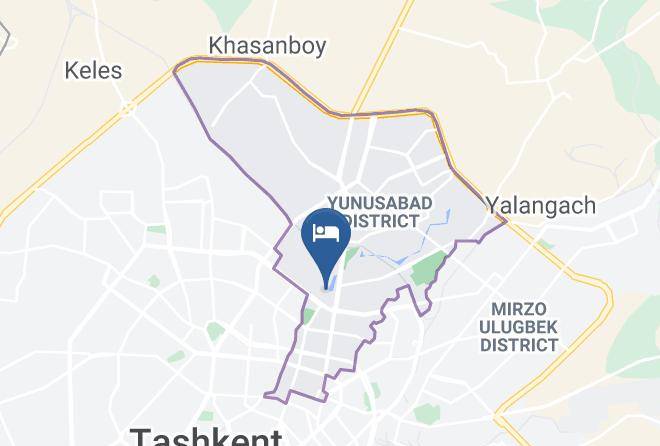 Tashkent - International Hotel Tashkent Maps