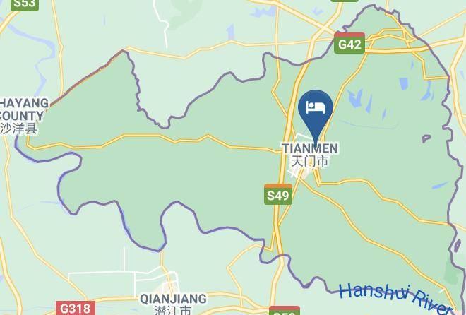 Tianmen - International Hotel Maps