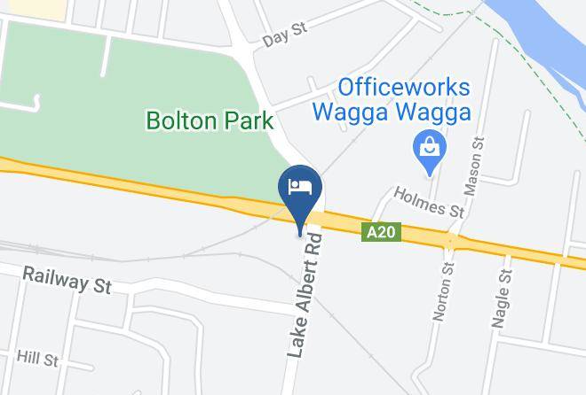 Wagga Wagga - International Hotel Wagga Wagga Maps