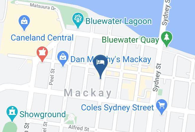 Mackay - International Lodge Motel Maps