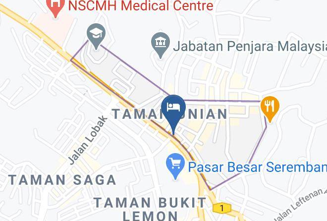 Seremban - International New Hotel Maps