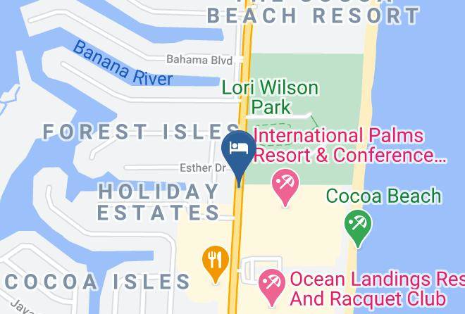 Brevard - International Palms Maps