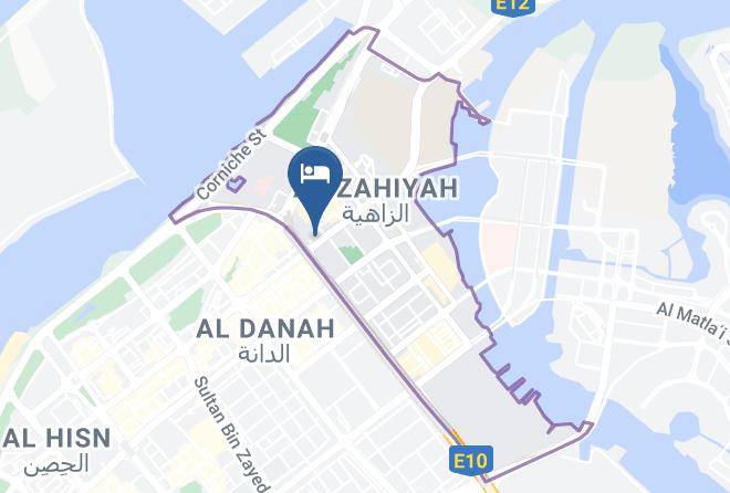 Abu Dhabi - Nehal Hotel Maps