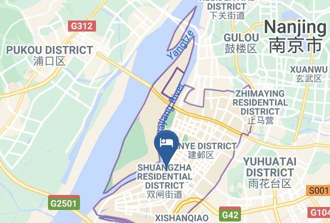 Nanjing - International Youth Convention Hotel Maps