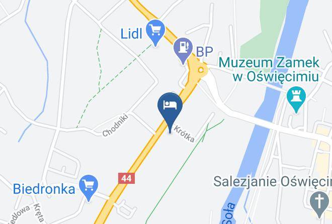 Oswiecimski - International Youth Meeting Center In Oswiecim Auschwitz Maps