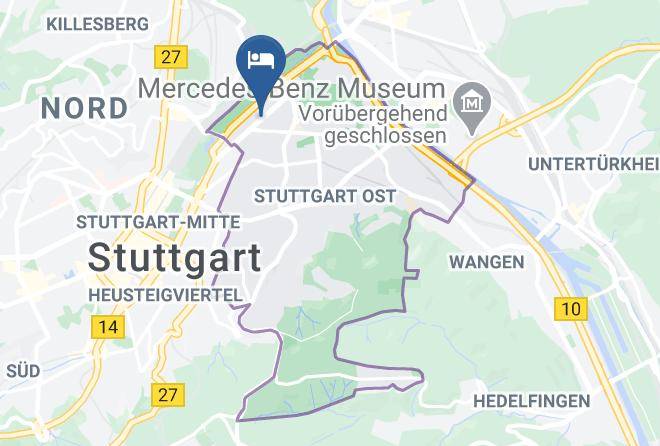 Stuttgart - Internationales Studierendenhotel Maps