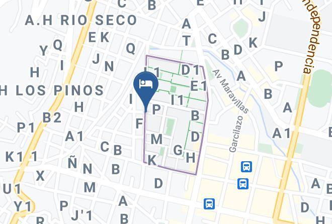 Huamanga - Internazionale Hotel Restaurant Maps